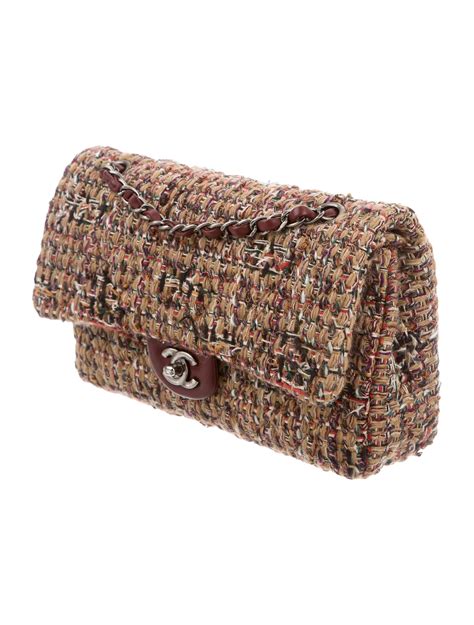 chanel vintage tweed bag|chanel tweed double flap bag.